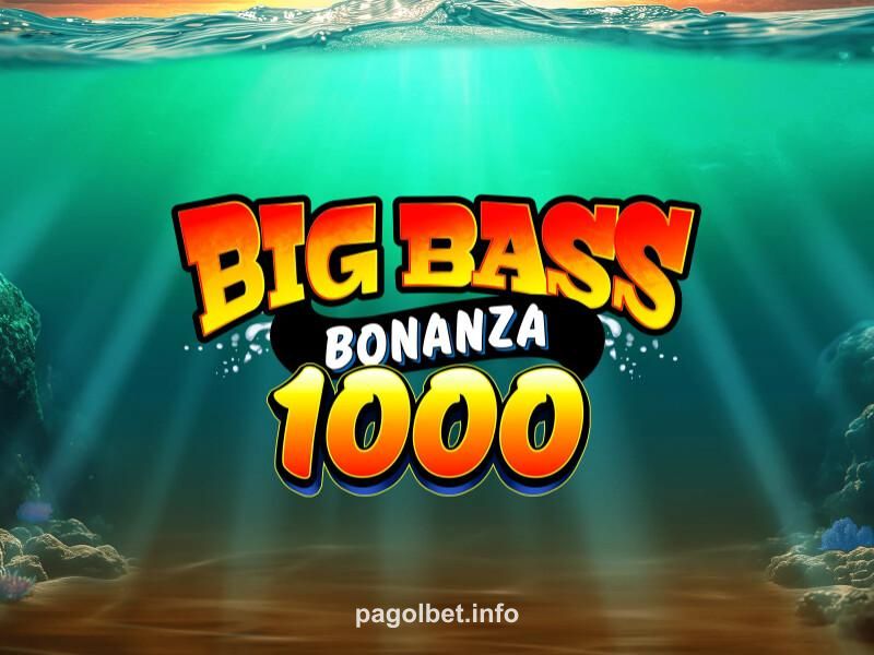Imagem do jogo Big Bass Bonanza 1000 no Pagol Bet